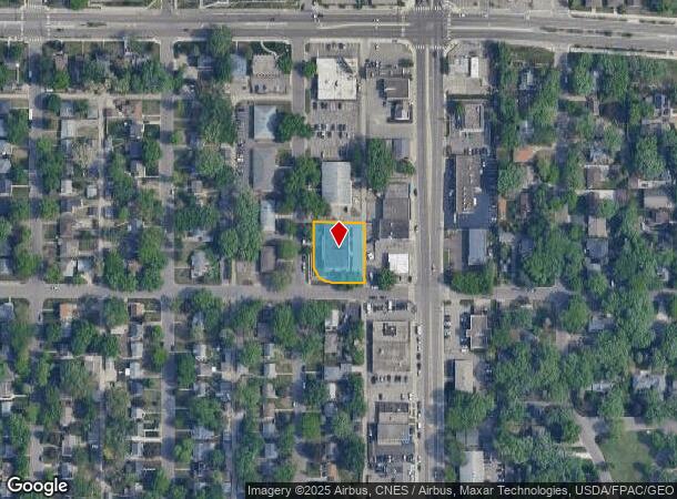  6645 Queen Ave S, Minneapolis, MN Parcel Map