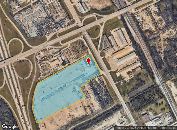  8575 S Central Expy, Dallas, TX Parcel Map