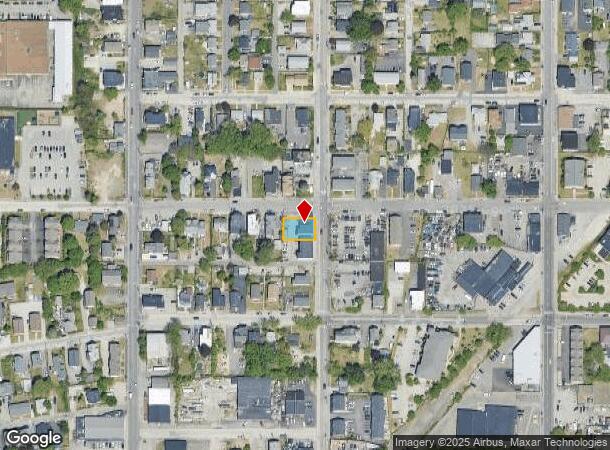  124 Beech St, Manchester, NH Parcel Map
