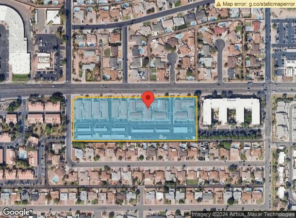  2501 E Southern Ave, Tempe, AZ Parcel Map