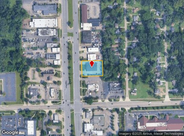  23080 Telegraph Rd, Southfield, MI Parcel Map