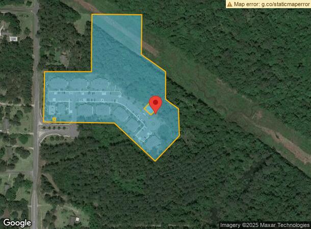  1214 Hall Rd, Thomasville, GA Parcel Map