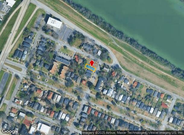 107 3Rd St, Augusta, GA Parcel Map