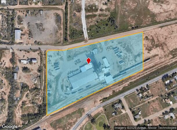  212 E Harvard St, Lubbock, TX Parcel Map