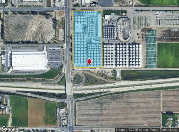 5610 E Olive Ave, Fresno, CA Parcel Map
