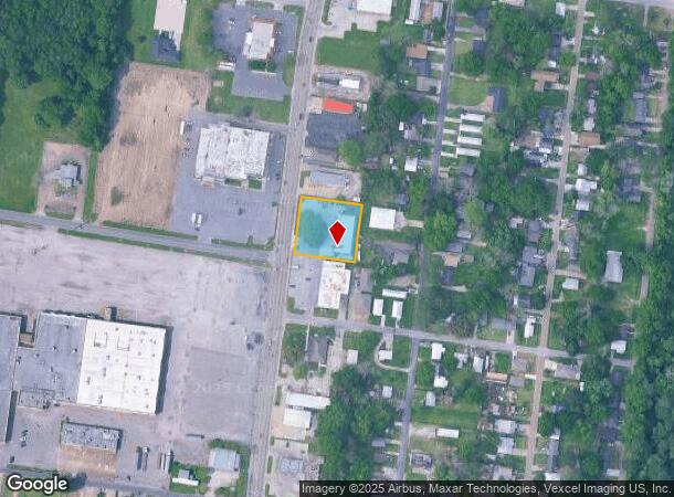 1904 Moss St, Lafayette, LA Parcel Map