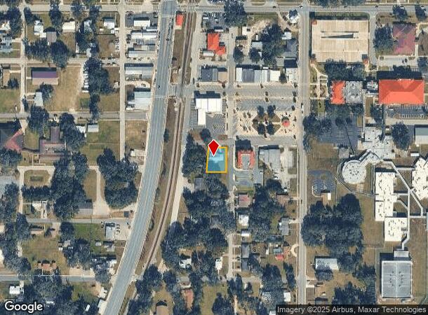 109 E Joe P Strickland Jr Ave, Bushnell, FL Parcel Map