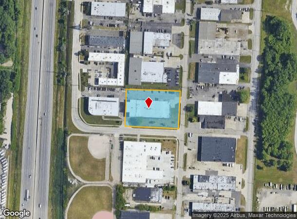  25420 Executive Dr, Harrison Township, MI Parcel Map