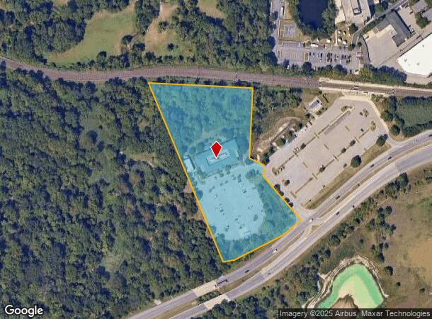 320 W Warren Rd, Cockeysville, MD Parcel Map