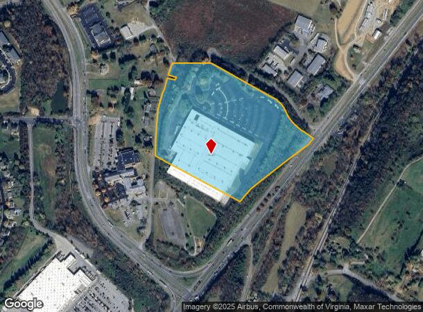 1 Avery Row, Roanoke, VA Parcel Map