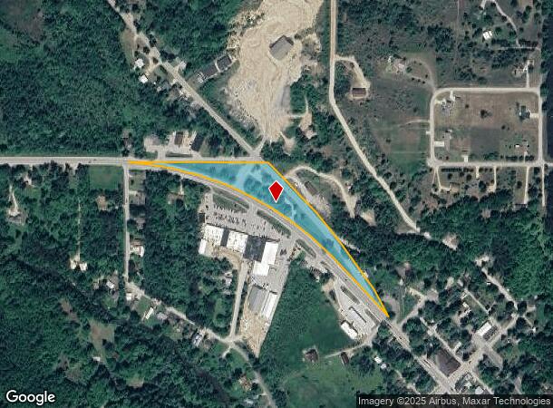 10642 Main St, Honor, MI Parcel Map