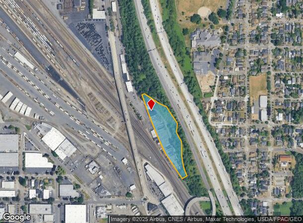  5200 Airport Way S, Seattle, WA Parcel Map