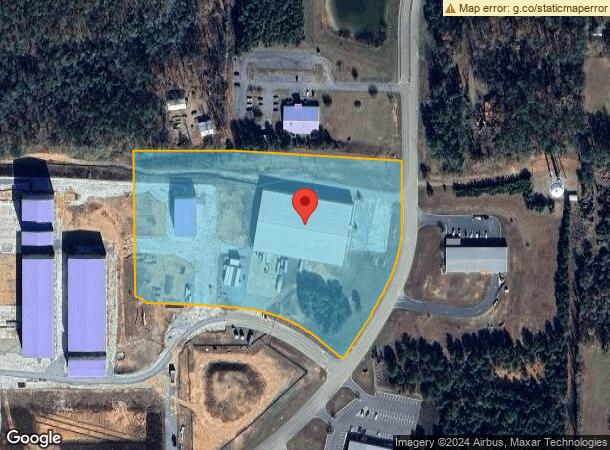  218 Mcclellan Industrial Dr, Kellyton, AL Parcel Map