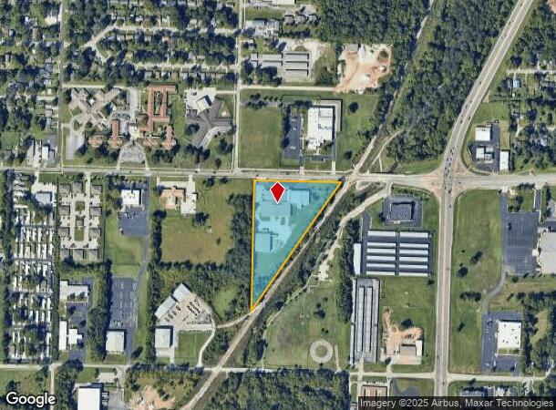  2140 W Grand St, Springfield, MO Parcel Map