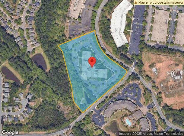  2605 Meridian Pkwy, Durham, NC Parcel Map