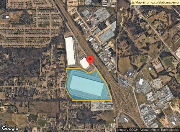  8331 Frontage Rd, Olive Branch, MS Parcel Map