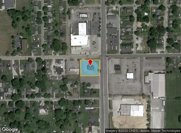  3301 S Madison St, Muncie, IN Parcel Map