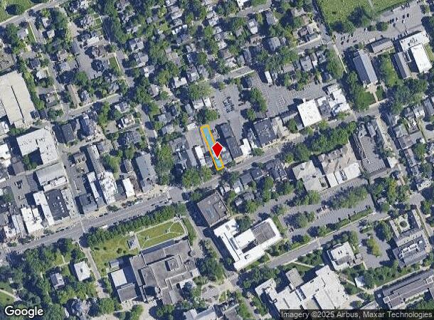  166 Nassau St, Princeton, NJ Parcel Map