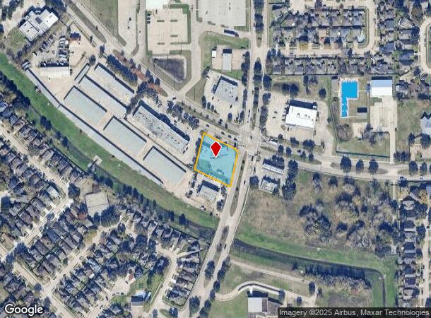  12400 S Gessner Rd, Houston, TX Parcel Map