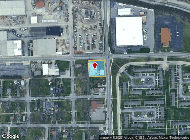  616 E Wallace St, Fort Wayne, IN Parcel Map