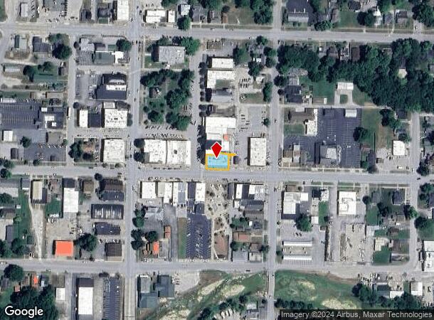  202 E Chestnut St, Corydon, IN Parcel Map