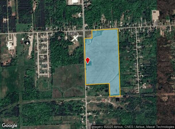  1863 Wadhams Rd, Smiths Creek, MI Parcel Map