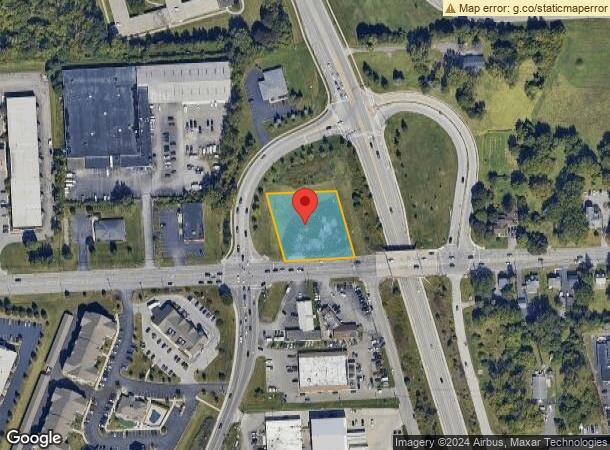  1285 E Henrietta Rd, Rochester, NY Parcel Map