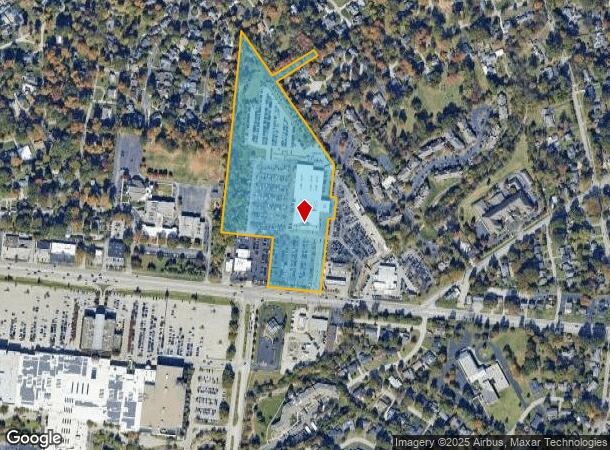  8001 Shelbyville Rd, Louisville, KY Parcel Map