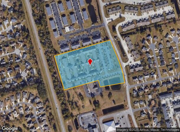  3015 Enterprise Dr, Wilmington, NC Parcel Map