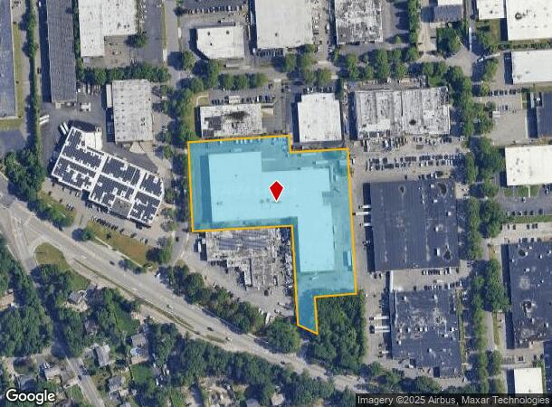  25 Hoffman Ave, Hauppauge, NY Parcel Map