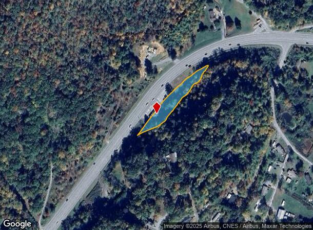  7320 Asheville Hwy, Pisgah Forest, NC Parcel Map