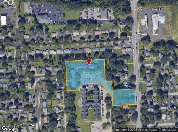  2519 Culver Rd, Rochester, NY Parcel Map