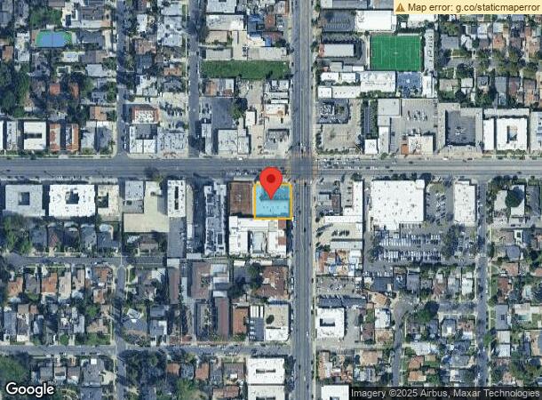  6351 Woodman Ave, Van Nuys, CA Parcel Map