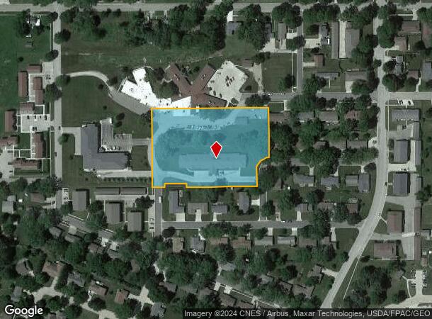  300 W Riverview Dr, Algona, IA Parcel Map