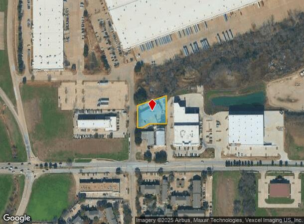 2905 E Arkansas Ln, Arlington, TX Parcel Map