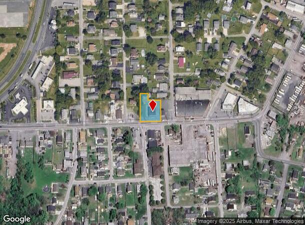 2418 Sparrows Point Rd, Sparrows Point, MD Parcel Map