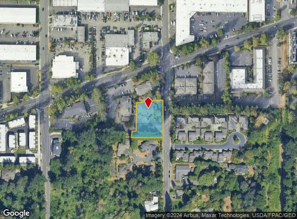  13343 Ne Bel Red Rd, Bellevue, WA Parcel Map