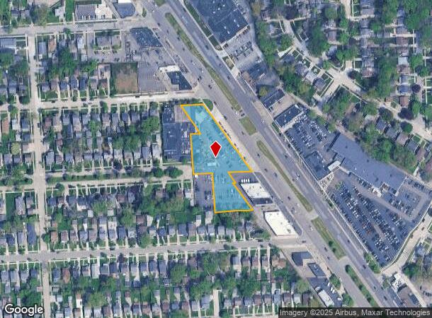 27659 Woodward Ave, Berkley, MI Parcel Map