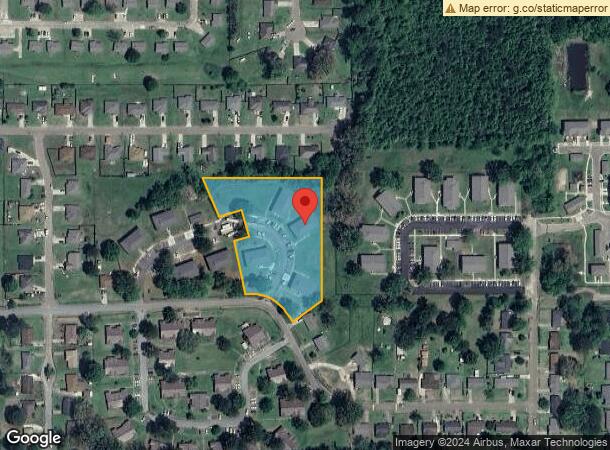  1110 Holmes Ave, Canton, MS Parcel Map