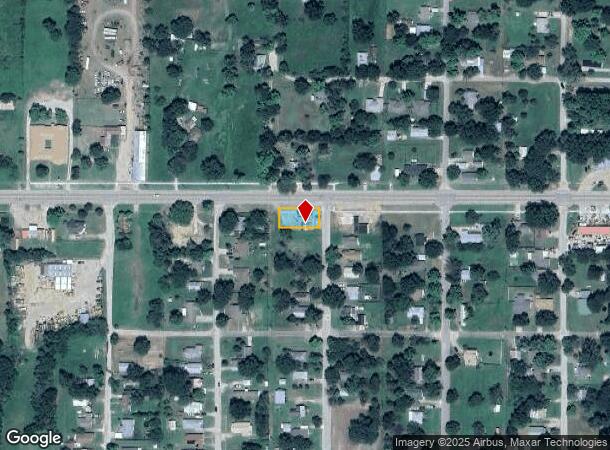 1003 W Columbia St, Okemah, OK Parcel Map