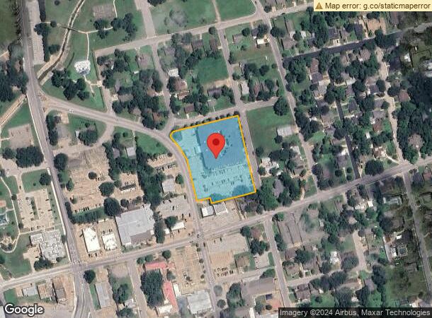  696 N Market St, Brenham, TX Parcel Map