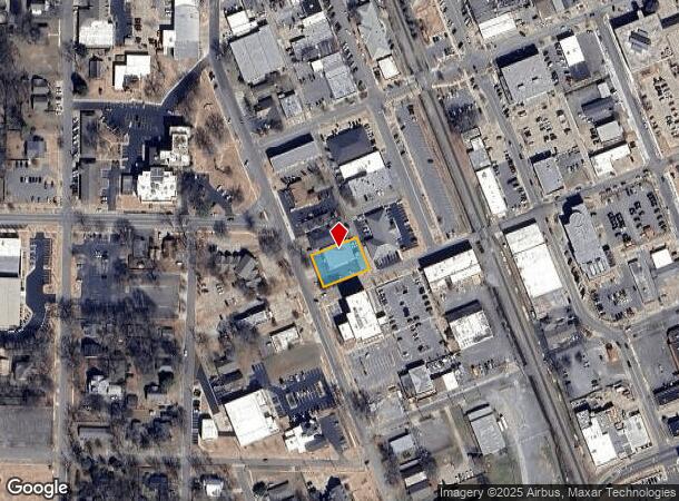  704 Locust Ave, Conway, AR Parcel Map