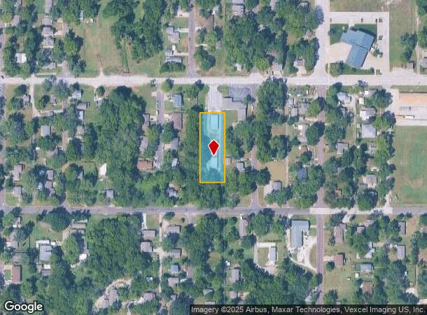 107 W 10Th St, Eudora, KS Parcel Map