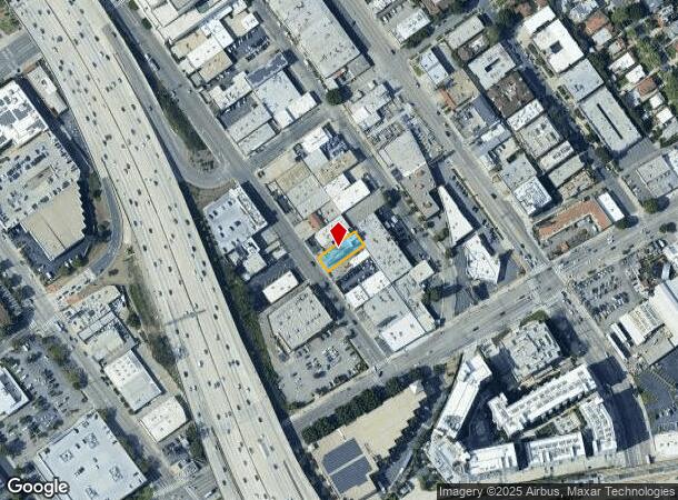  2332 Cotner Ave, Los Angeles, CA Parcel Map