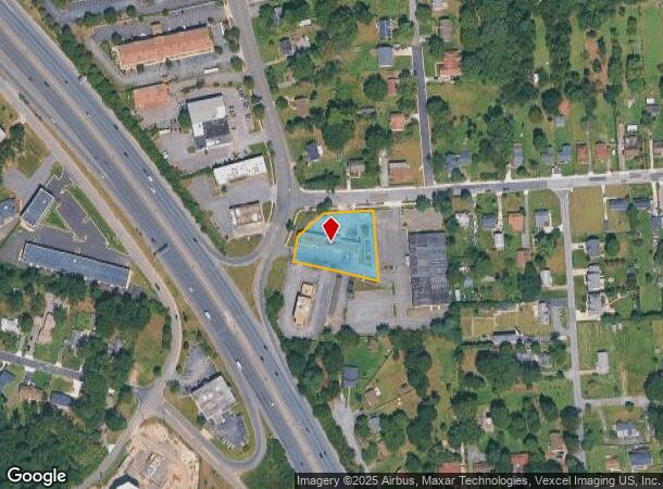 6801 E Clinton St, Clinton, MD Parcel Map
