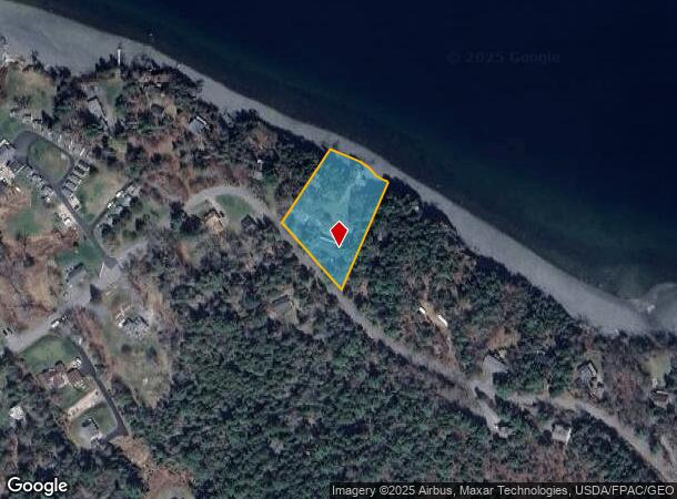 157 Sand Point Rd, Bar Harbor, ME Parcel Map