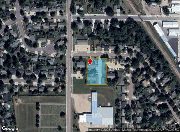 105 E Cedar St, Brandon, SD Parcel Map