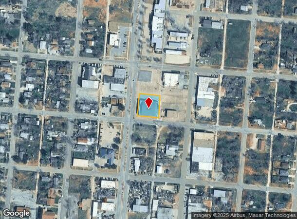  1201 Pine St, Abilene, TX Parcel Map