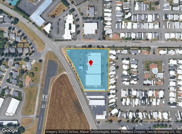 2712 E 2Nd St, Newberg, OR Parcel Map