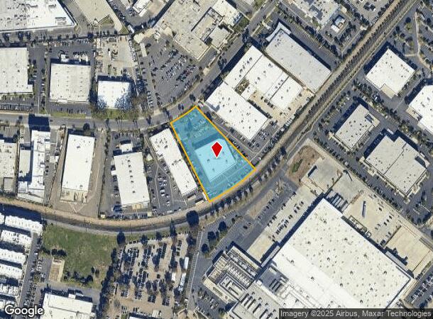  17572 Armstrong Ave, Irvine, CA Parcel Map